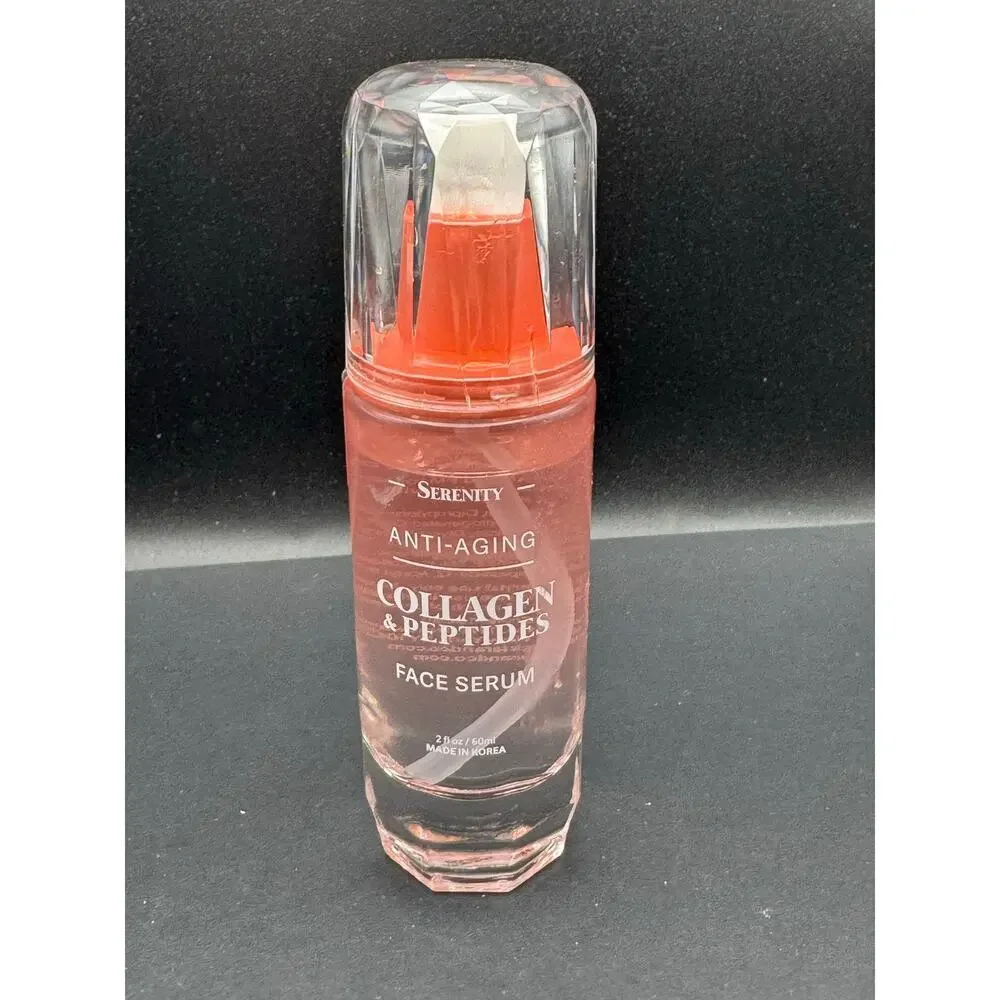 NWT Serenity Anti-Aging Collagen & Peptides Face Serum 2 fl oz
